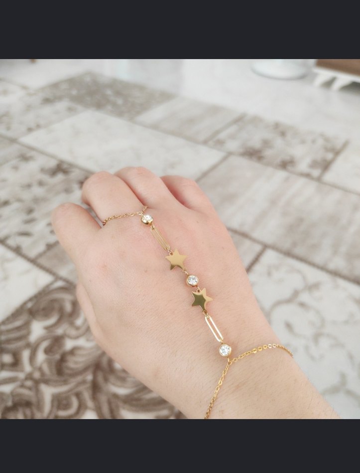 şahmeran bileklik gold - Görsel 3