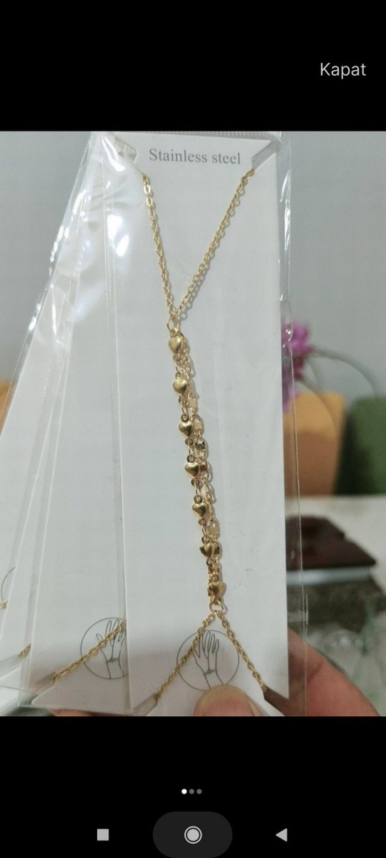 şahmeran bileklik gold - Görsel 3