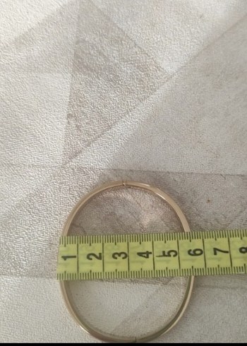 Beden çelik kelepçe bileklik gold