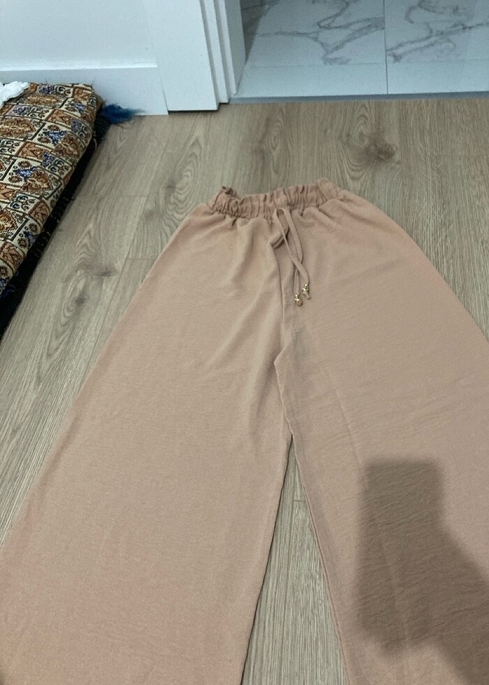 Palazzo pantolon ayrobin kumaş - Görsel 3