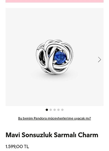 Pandora charm
