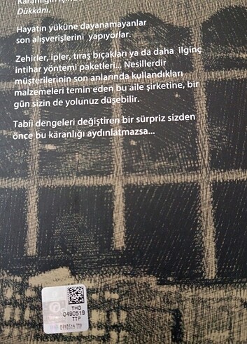 İntihar dükkanı