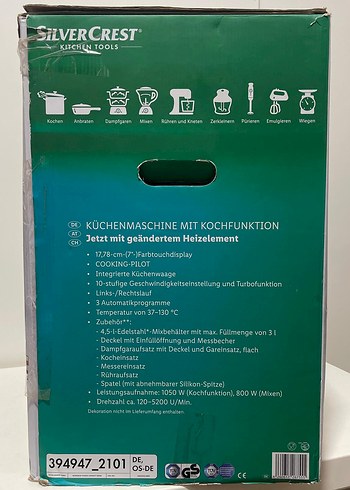 SilverCrest Monsieur Cuisine Connect Trend Akıllı Mutfak Robotu - Görsel 4