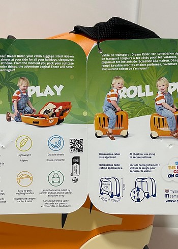 Samsonite Dreamrider Tiger Çocuk Valizi - Görsel 8