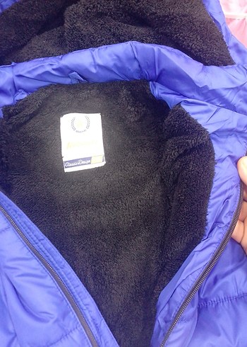 Parlak Mavi Erkek Çocuk Fermuarlı Mont - Görsel 4