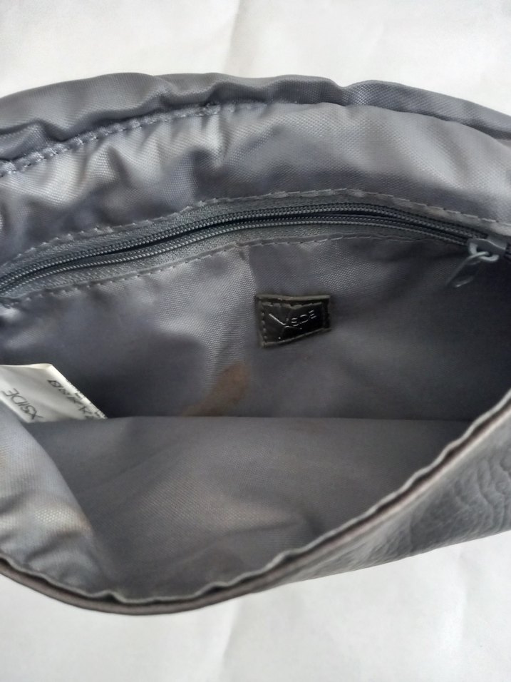 Kahverengi Deri Kadın Omuz Çantası - Görsel 3