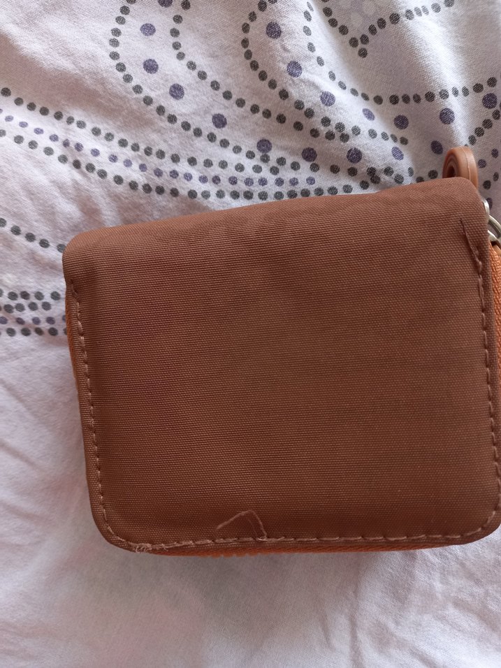 Kahverengi Deri Fermuarlı Kadın Cüzdan - Görsel 5