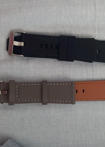 Bej ve Siyah Minimalist Saat Kayışları - Görsel 2