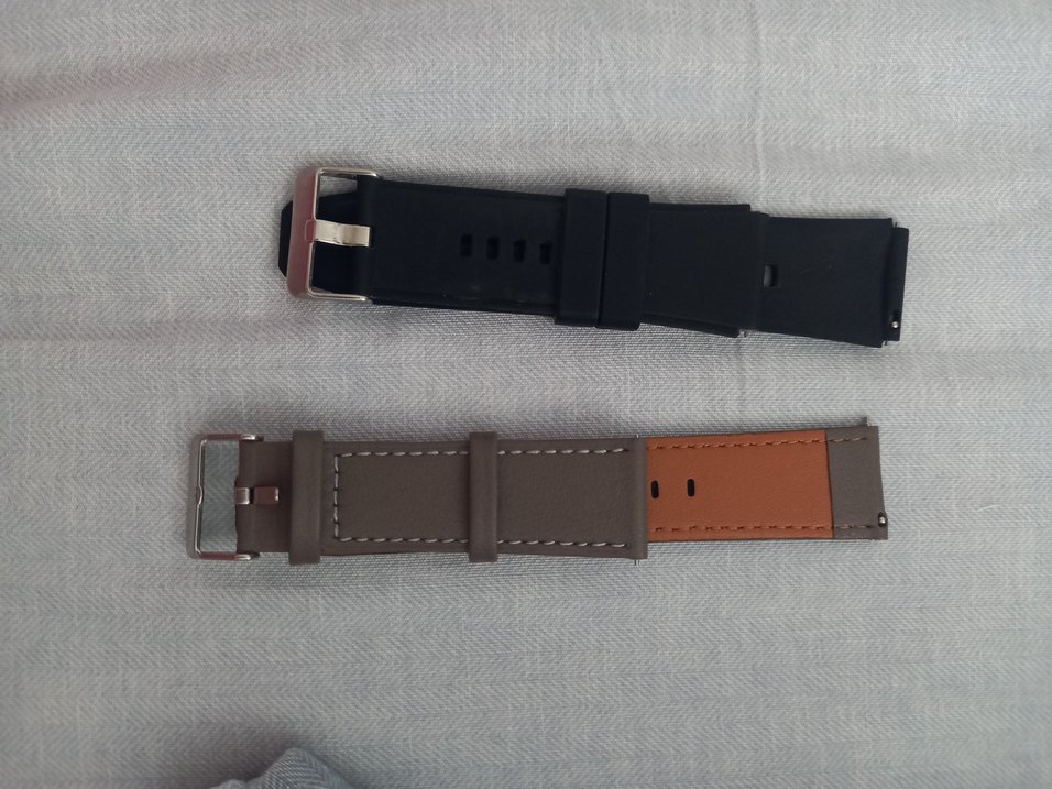 Bej ve Siyah Minimalist Saat Kayışları - Görsel 2