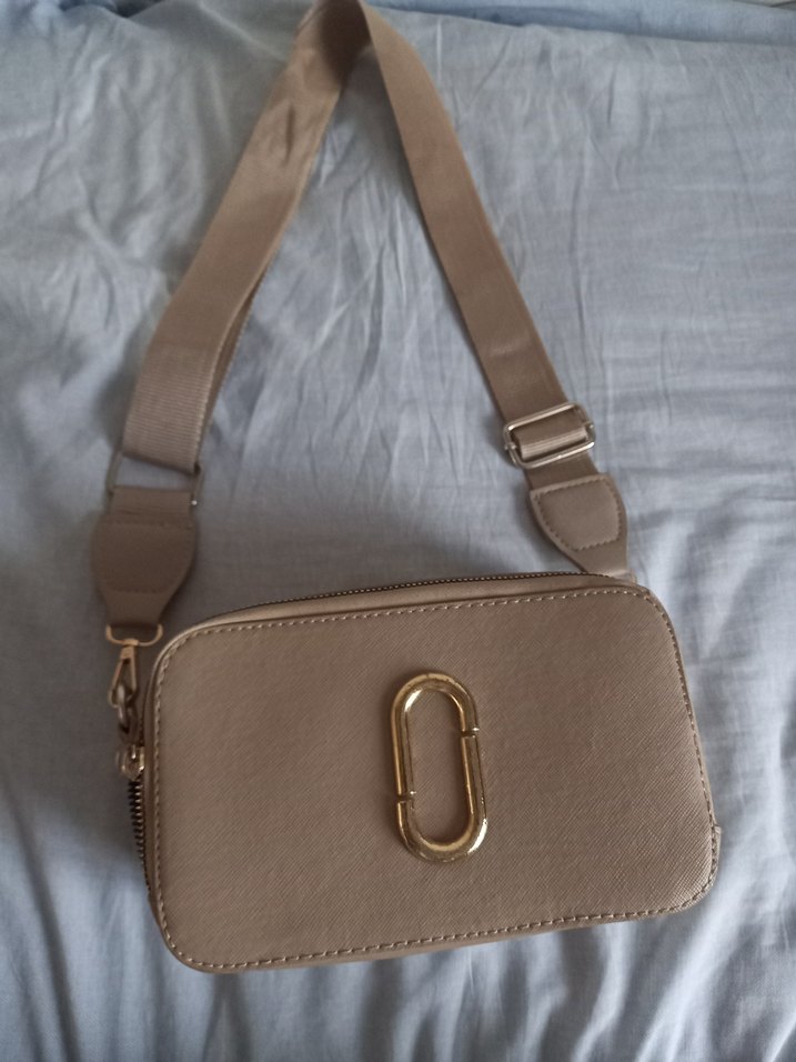 Bej Kadın Çapraz Çanta - Görsel 3