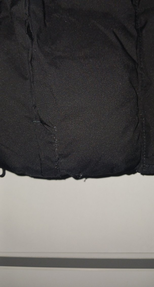 Siyah Kısa Kadın Mont - Görsel 2