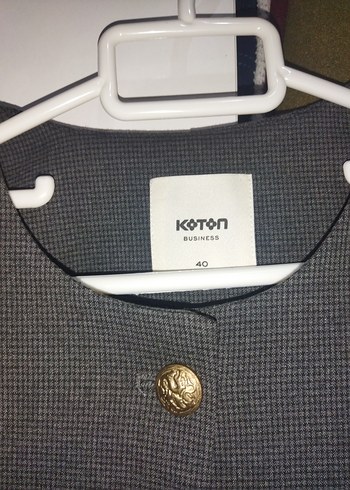 Koton Business Gri Kadın Ceket - Görsel 2