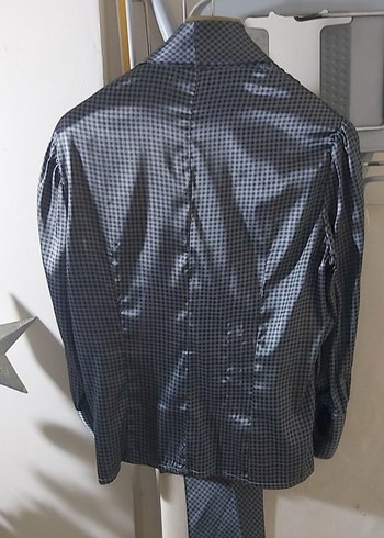 beli saran dar saten gömlek - Görsel 2