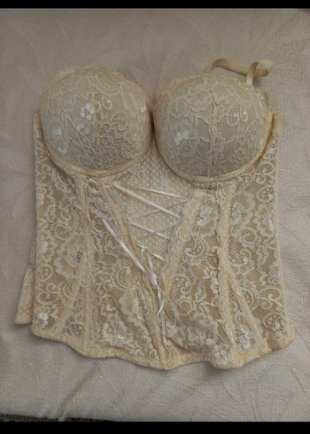 y2k fairycore vintage korse büstiyer - Görsel 2