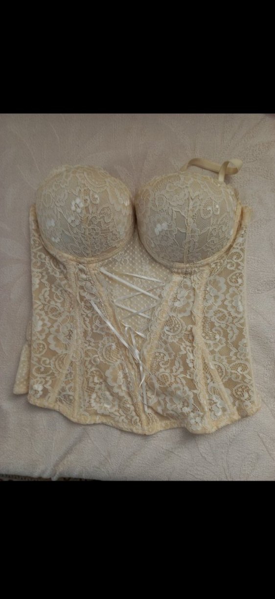 y2k fairycore vintage korse büstiyer - Görsel 2