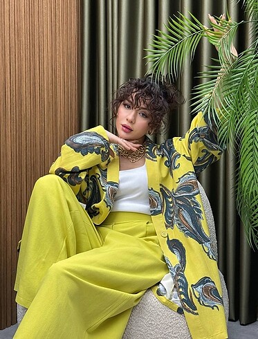 universal Beden Keten Oversize Takım Elbise