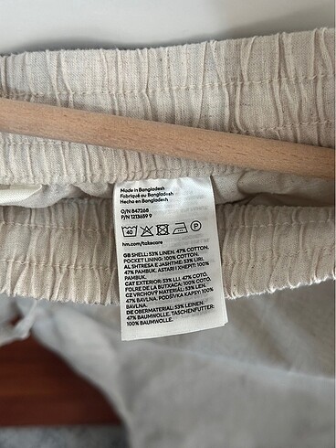 Keten Pantolon - Görsel 5