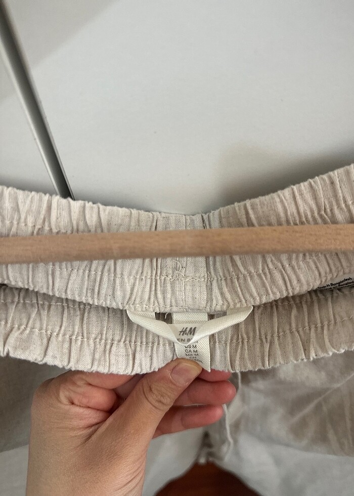 Keten Pantolon - Görsel 4