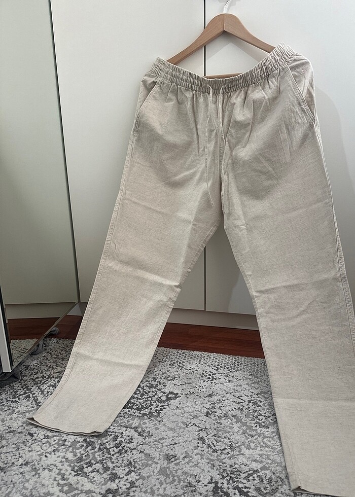 Keten Pantolon - Görsel 2