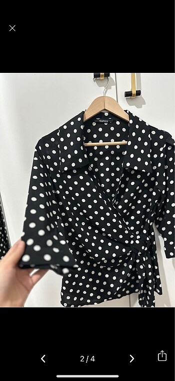 Puantiyeli Gömlek - Görsel 2