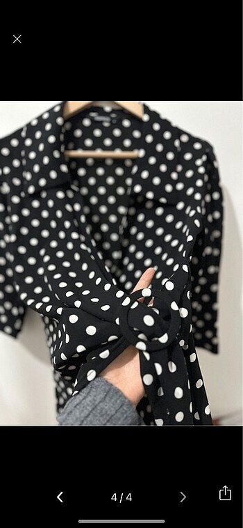 Puantiyeli Gömlek - Görsel 3