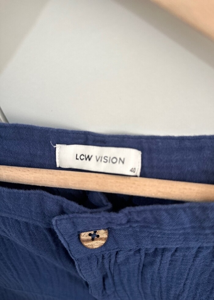 Mavi Pantolon yazlık - Görsel 2