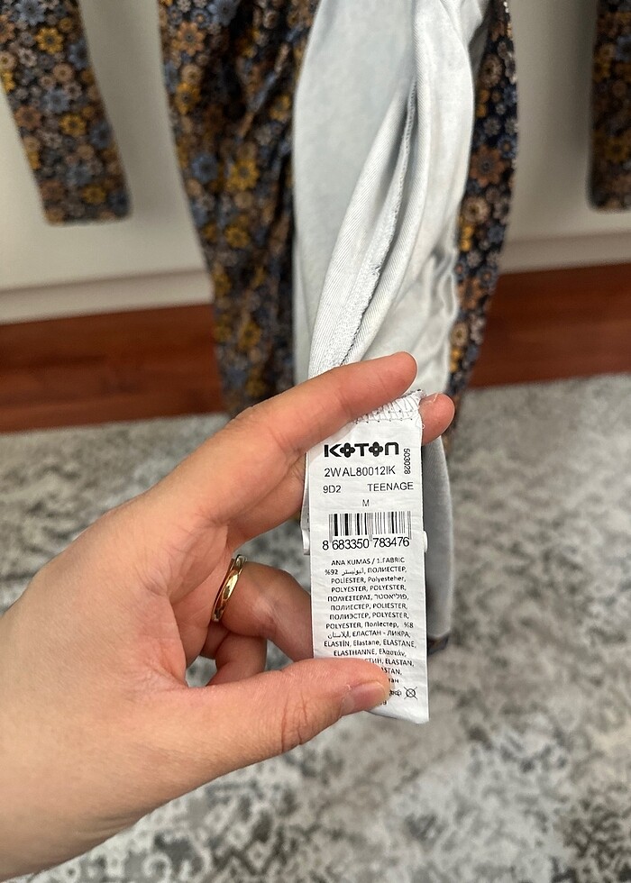 Çiçekli Gömlek - Görsel 5