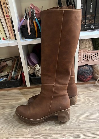 Taba Kahverengi Çizme - Görsel 3