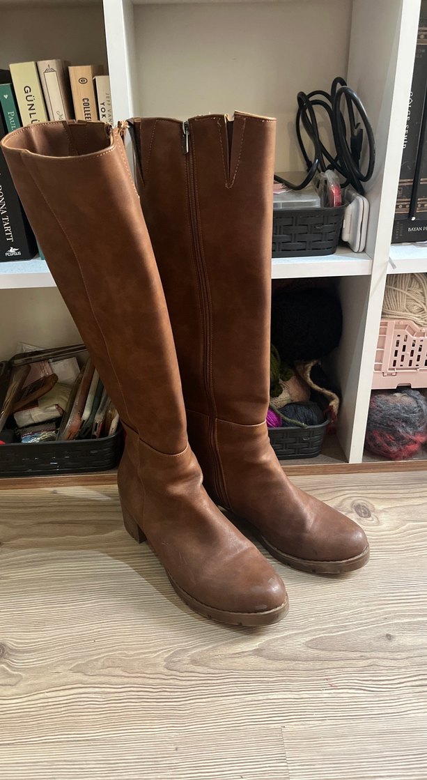 Taba Kahverengi Çizme - Görsel 2
