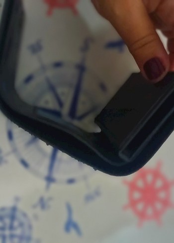 Siyah Biker Tarzı Erkek Cüzdan - Görsel 6