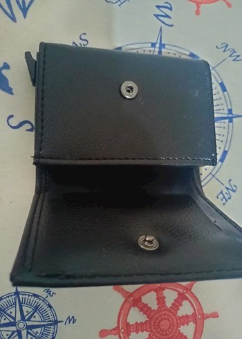 Siyah Biker Tarzı Erkek Cüzdan - Görsel 3