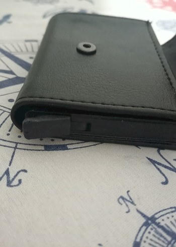 Siyah Biker Tarzı Erkek Cüzdan - Görsel 7