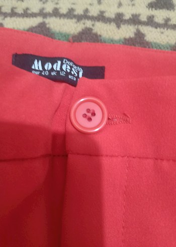 DeFacto, kırmızı havuç pantolon, 40 beden, yeni - Görsel 7