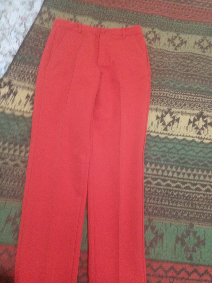 DeFacto, kırmızı havuç pantolon, 40 beden, yeni - Görsel 2