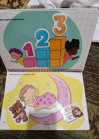 9-16 ay cırt cırtlı aktivite kitabı, yeni, hiç kullanılmadı - Görsel 5