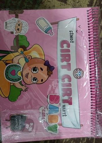 9-16 ay cırt cırtlı aktivite kitabı, yeni, hiç kullanılmadı - Görsel 6