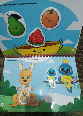 9-16 ay cırt cırtlı aktivite kitabı, yeni, hiç kullanılmadı - Görsel 2