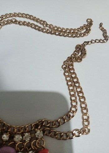 Renkli Boncuklu Bohem Midi Kolye - Görsel 5