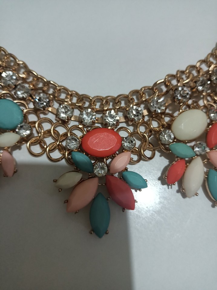 Renkli Boncuklu Bohem Midi Kolye - Görsel 3