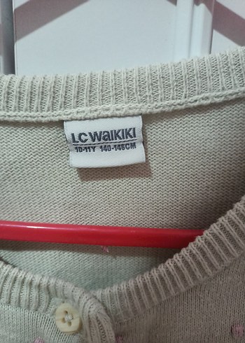 Düğmeli Bej kız çocuk kazak, LC Waikiki - Görsel 5