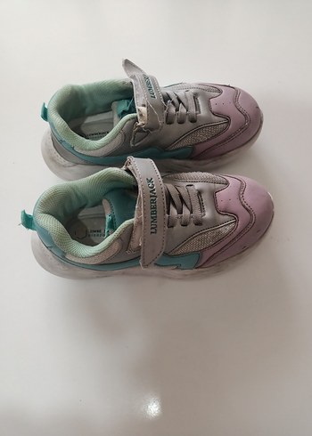 Kız Çocuk Pembe Spor Ayakkabı Velcro, Lumberjack, 31 numara - Görsel 2