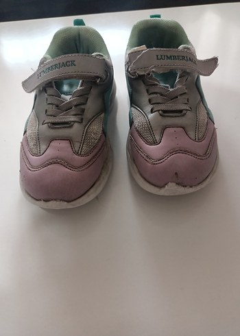 Kız Çocuk Pembe Spor Ayakkabı Velcro, Lumberjack, 31 numara - Görsel 3