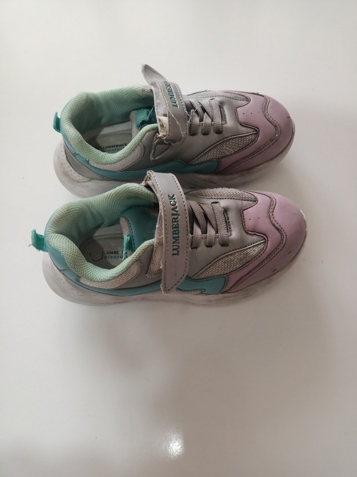 Kız Çocuk Pembe Spor Ayakkabı Velcro, Lumberjack, 31 numara - Görsel 2