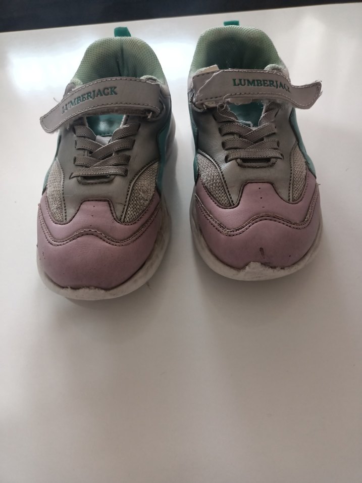 Kız Çocuk Pembe Spor Ayakkabı Velcro, Lumberjack, 31 numara - Görsel 3