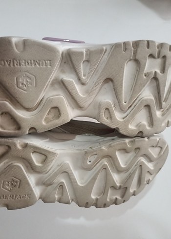 Kız Çocuk Gri Lumberjack Cırtlı Spor Ayakkabı - Görsel 5