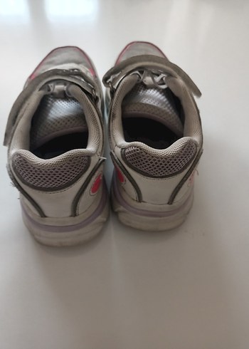 Kız Çocuk Gri Lumberjack Cırtlı Spor Ayakkabı - Görsel 2