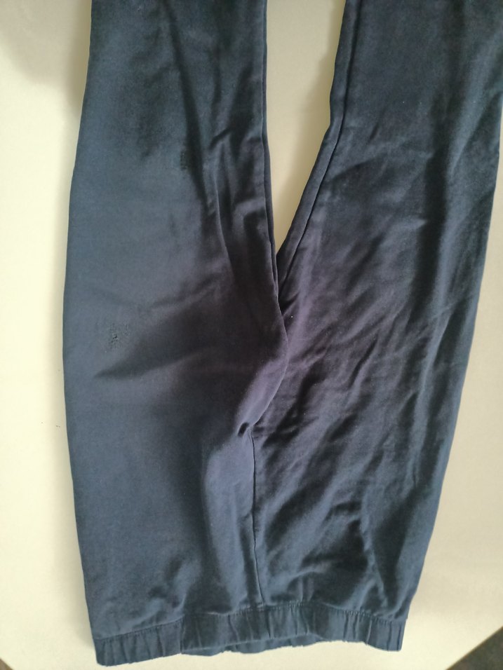 lacivert  kız ocuk penye tayt - Görsel 3