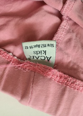 Kız Çocuk Pembe Tayt - Görsel 4