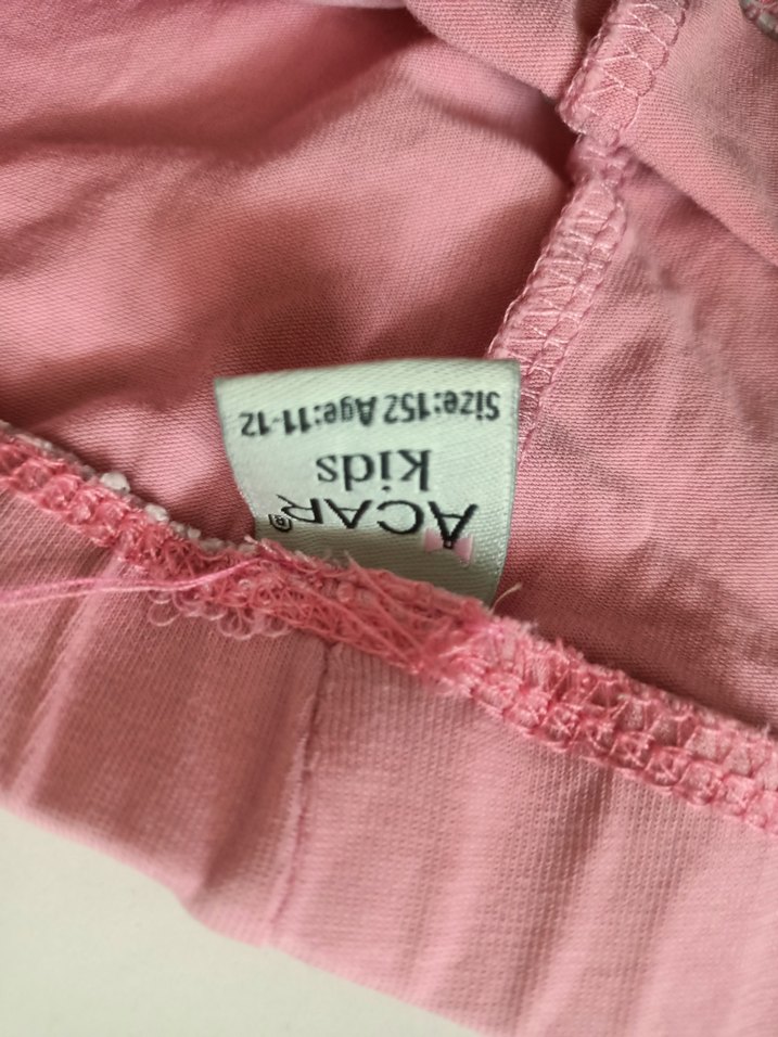 Kız Çocuk Pembe Tayt - Görsel 4