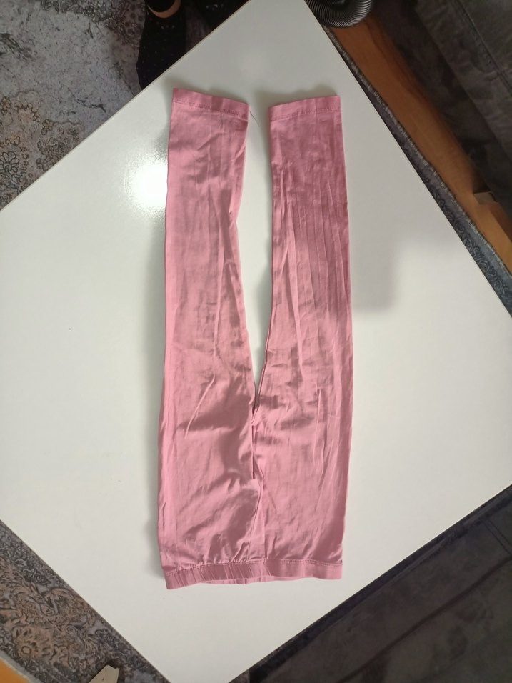 Kız Çocuk Pembe Tayt - Görsel 2